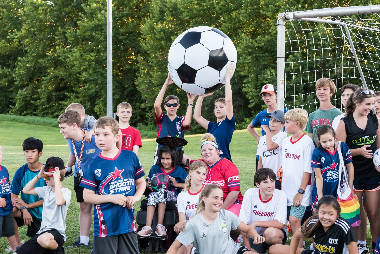 Shooting Stars Program Freedom Optimist Soccer
